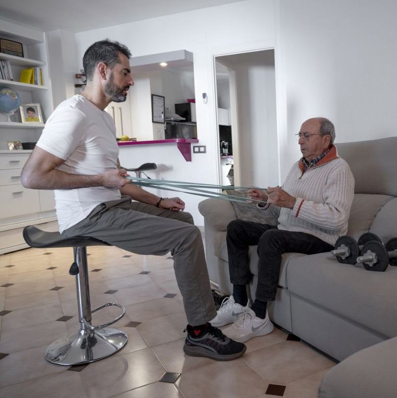 Fisioterapia a domicilio — listado de servicios